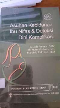 Image of Asuhan Kebidanan Ibu Nifas & Deteksi Dini Komplikasi