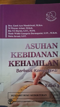 Image of Asuhan Kebidanan Kehamilan berbasis kompetensi
