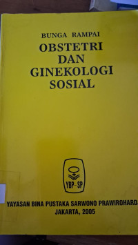 Image of Obstetri Dan Ginekologi Sosial